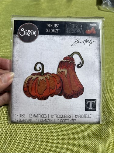 Tim holtz pumpkin duo colorize - holtz,