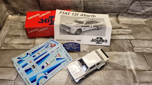 Solido fiat abarth 131 - fiat, 1980