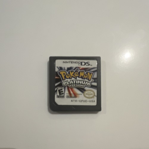 Pokémon platinum version - platinum,