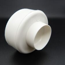 TOILET CISTERN FLUSH PIPE to PAN EXTERNAL CONE SEAL CONNECTOR HEAVY DUTY - NEW