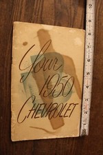 1950 Chevrolet Owner Manual