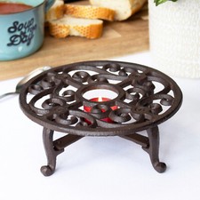 Lattice Cast Iron Pot Warmer