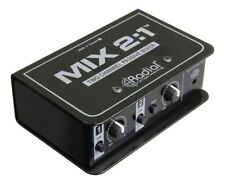 Radial Engineering Mix 2:1 Two Channel Summing Mixer/Audio Combiner Free US Ship