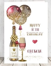 Personalised Birthday Card A5