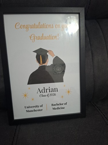 Graduation photo and - photo,