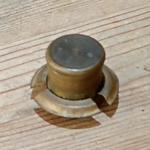 Brass oil lamp wick - , cleaner