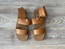 ASOS Sandals Ankle Strap Brown