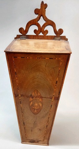 18thc georgian inlaid - inlaid, mahogany