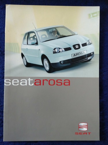 Seat arosa brochure 2000 - arosa,