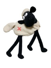 1989 WALLACE & GROMIT SHAUN NIGHTWEAR CASE FLOPPY SHEEP ZIP POCKET TOY BAG