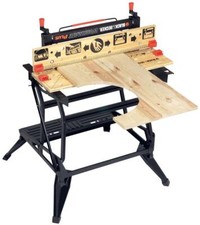 Black & Decker WM825-XJ Dual Height Deluxe Folding Workbench Work Bench Workmate