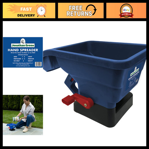 Lawn spreader for even - for, &