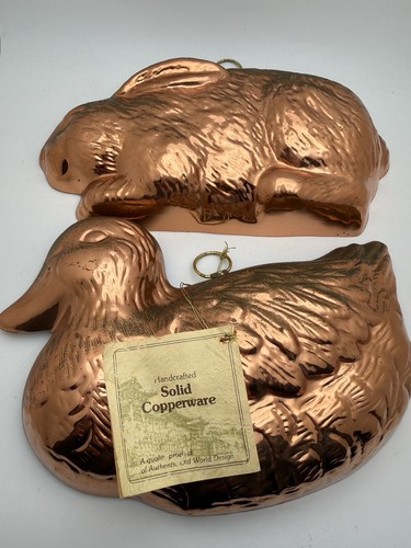 Vintage solid copper jelly - vintage,