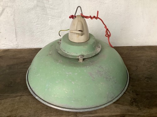 Vintage industrial pendant - vintage,
