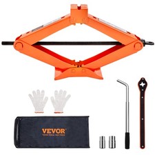 VEVOR Scissor Jack 2.5 Ton Steel Scissor Car Lift Jack Kit with Lug Wrench
