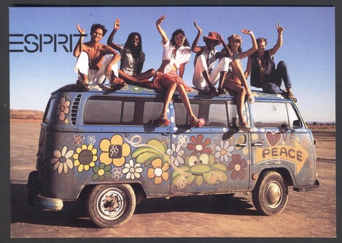 1996 promo postcard for esprit - postcard,
