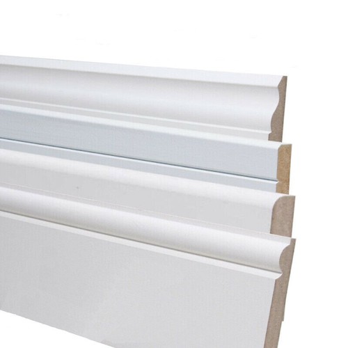 Skirting board mdf white - skirting,