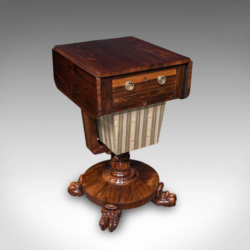 Antique ladies hobby - hobby, table