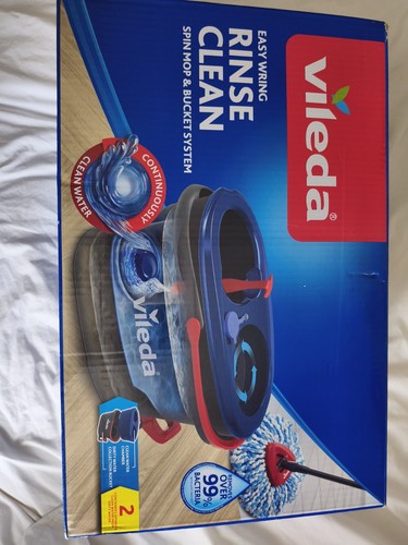 Vileda spin mop and bucket - mop,