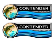 Contender Sport Sticker set for Boat Restoration Project