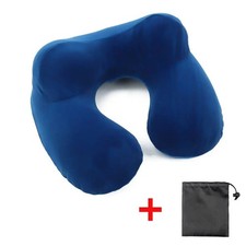 Inflatable Neck Pillow Travel Cushion for Air Flight Airplane