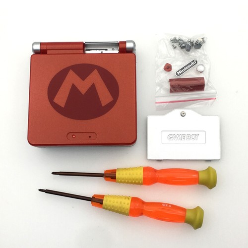 Gba red silver mario - sp, shell