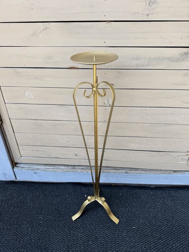 Gold metal floor - metal,