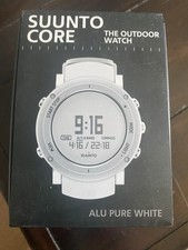 NEW Suunto Core Altimeter Watch Aluminum Pure White SS018735000