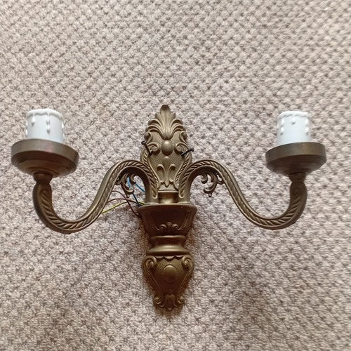 Vintage antique brass double - antique,