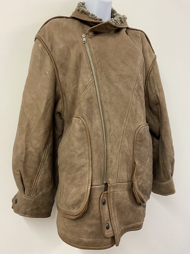 Vintage sheepskin coat - sheepskin,