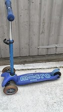 Micro Mini Blue Scooter With