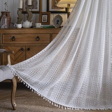 Sutuo Home White Crochet Boho