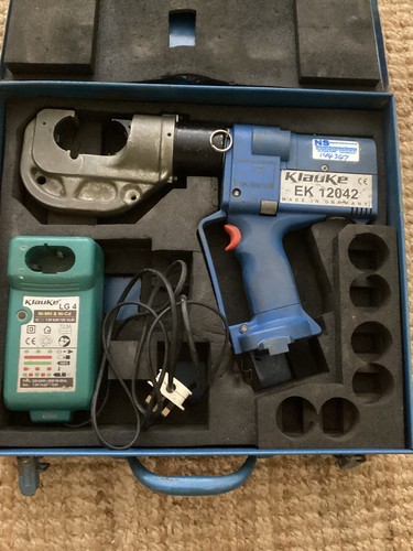 Klauke battery crimping - crimping, tool
