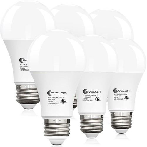 6packs a19 led light bulbs - 6packs,
