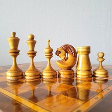 Soviet Wooden Chess set 80s