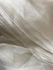 100% Silk Organza Fabric