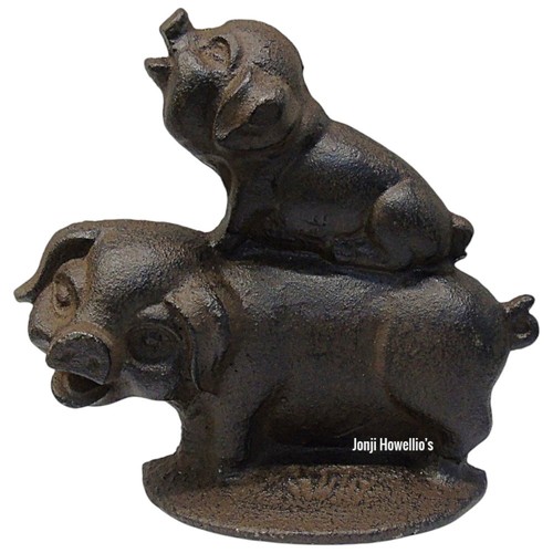 Cast iron pig door - cast,