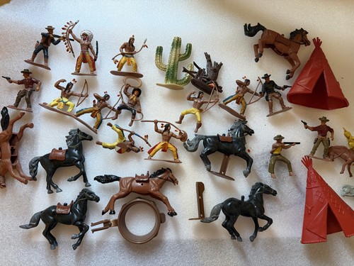 Vintage wild west cowboys - vintage,
