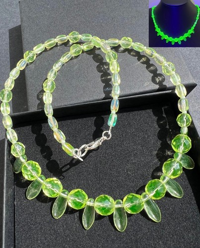 Uranium vaseline glass - uranium,