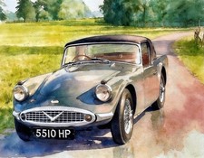 Daimler Dart SP250 Art Print -