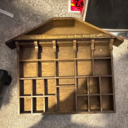 Vintage wooden house shape - vintage,