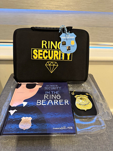Wedding ring bearer - wedding, security