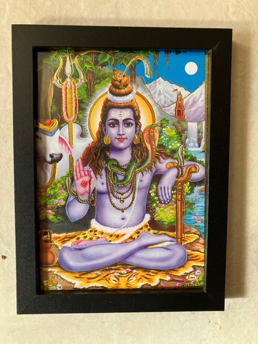 Framed picture hindu god - picture,