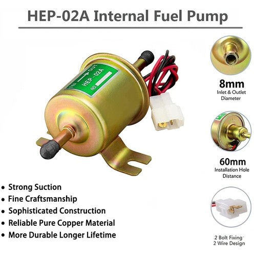 Car 12v electric fuel pump - fuel,