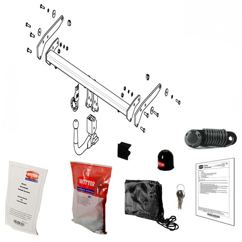 Witter towbar for suzuki - witter,