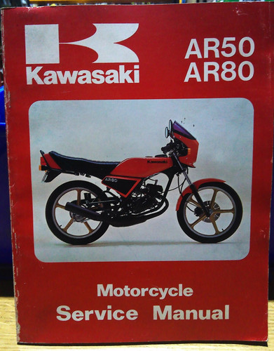 1981 kawasaki ar50 ar80 - ar50,