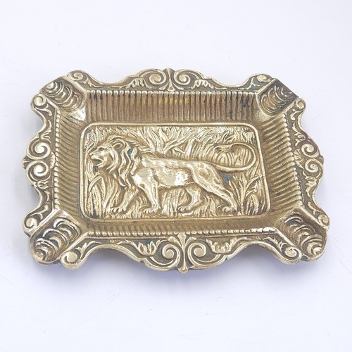 Vintage brass ashtrays 14cm - ashtrays,,