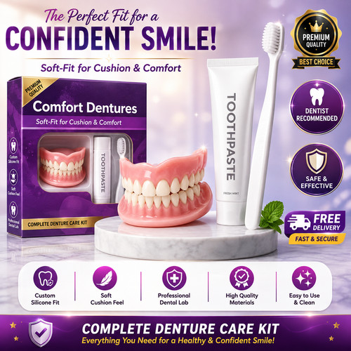 Moldable silicone dentures - silicone,