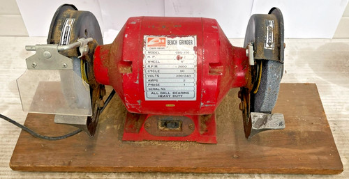 Used metalworker bench grinder - used,