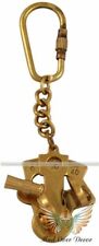 BRASS POCKET SEXTANT - Key Chain - NAUTICAL ASTROLABE MARINE COLLECTIBLE GIFT